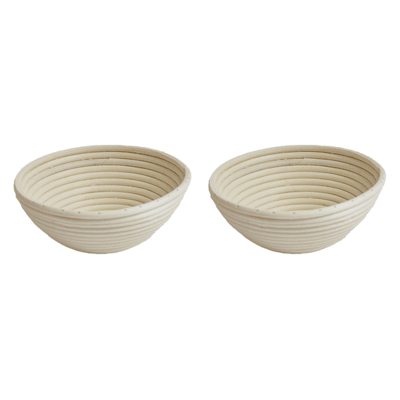2pcs 22X8.5CM Proofing Basket, Bread Proofing Basket Linen Liner Cloth Sourdough Bread Baking Supplies