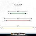 thumbnail image 3 of SmartStraps Standard Bungee Cord Value Pack (20pc), Secure Light Loads Such as Coolers, Luggage and Gas Cans, Versatile, Economical Bungees in a Variety of Sizes, 3 of 8