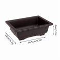 thumbnail image 1 of Typpkmm Rectangular Bonsai Training Pots with Plastic Flowerpot with Drainage, 1 of 7