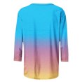thumbnail image 4 of Tops For Women Trendy Sevevn Women Fashionable And Comfortable Casual T-Shirt Loose And Elastic Non Positioning Printing, 4 of 5
