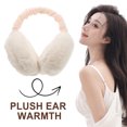 thumbnail image 4 of Miangastore 1 Pce Cache-Oreilles en Peluche à la Mode pour Filles Cache-Oreilles Chaud Chauffe-Oreilles pour Femmes, 4 of 8