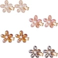 thumbnail image 1 of Pinzas para el cabello de cristal, horquillas con perlas pequeñas, pasadores para el cabello a la moda, accesorios decorativos brillantes para el cabello para mujeres, 1 of 5