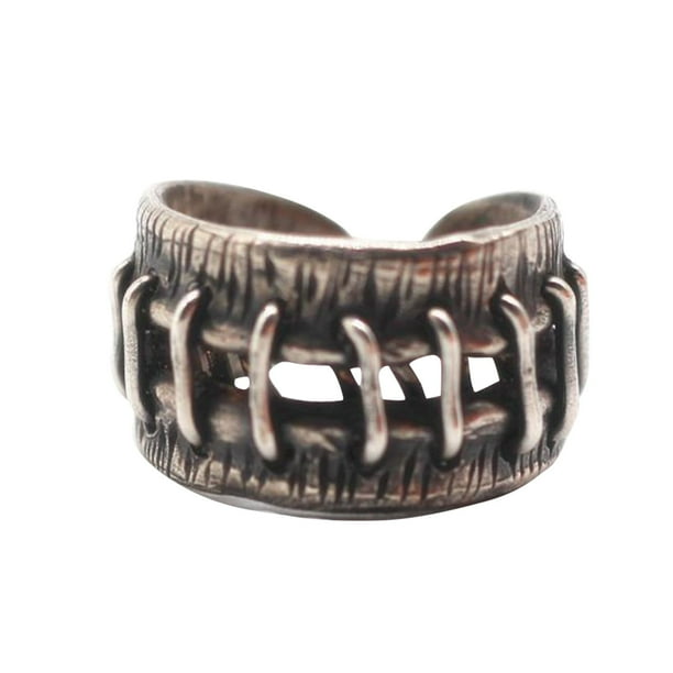 Anillos con grietas y parches Anillos de forma irregular Anillos abiertos ajustables personalizados Anillos abiertos exquisitos Joyería de moda para hombre y mujer Anillo abierto ajustable