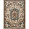 thumbnail image 2 of SAFAVIEH Classic Chandler Oriental Wool Area Rug, Ivory/Light Blue, 9'6" x 13'6", 2 of 11