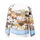 thumbnail image 4 of ICHUANYI Liquidación Camiseta holgada estampada a la moda para mujer Blusa de manga larga Tops casuales con cuello redondo ICHUANYI WER202308256351, 4 of 5