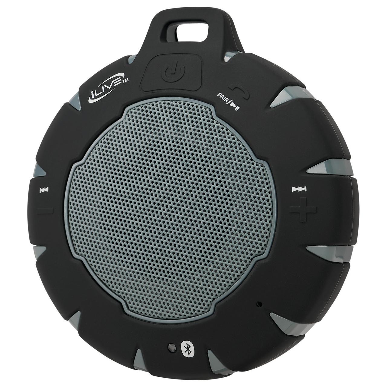 iLive Waterproof Wireless Speaker, ISBW157B, Black - image 2 of 6