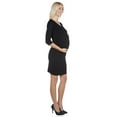 thumbnail image 2 of Women's Maternity ¾ Sleeve Bodycon Dress, 2 of 4