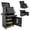 Black, variant on HPDMC 5-Drawer Rolling Tool Chest, High Capacity, Adjustable Shelf, Lockable Drawers, Detachable 2 in 1 Mechanic Tool Box Storage Cabinet with Wheels for Garage Workshop Warehouse Repair Shop