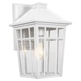 thumbnail image 1 of Luz de Pared Exterior Darkaway 36 cm, Aluminio Impermeable, Blanca, 1 of 9