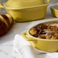 thumbnail image 4 of Staub Ceramic 4-pc Baking Pans Set, Casserole Dish with Lid, Brownie Pan, Citron, 4 of 7
