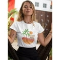 thumbnail image 2 of Paradise State Of Mind T-Shirt Women -Smartprints Designs, Female 3X-Large, 2 of 4
