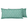 thumbnail image 1 of VargottamIndoor/OutdoorPolyester FabricLumbarPillowCover,All-Weather Waterproof Rectangular Cushion Case for Patio Furniture,12" x 20"Set of 2 -Abstracts-63, 1 of 6