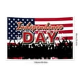 thumbnail image 3 of luoshd Independence Day Decorations Congratulations Independence Day Banner Holiday Party Decorations Hanging Flags Patriotic Decorations Photo Backdrops, 3 of 7