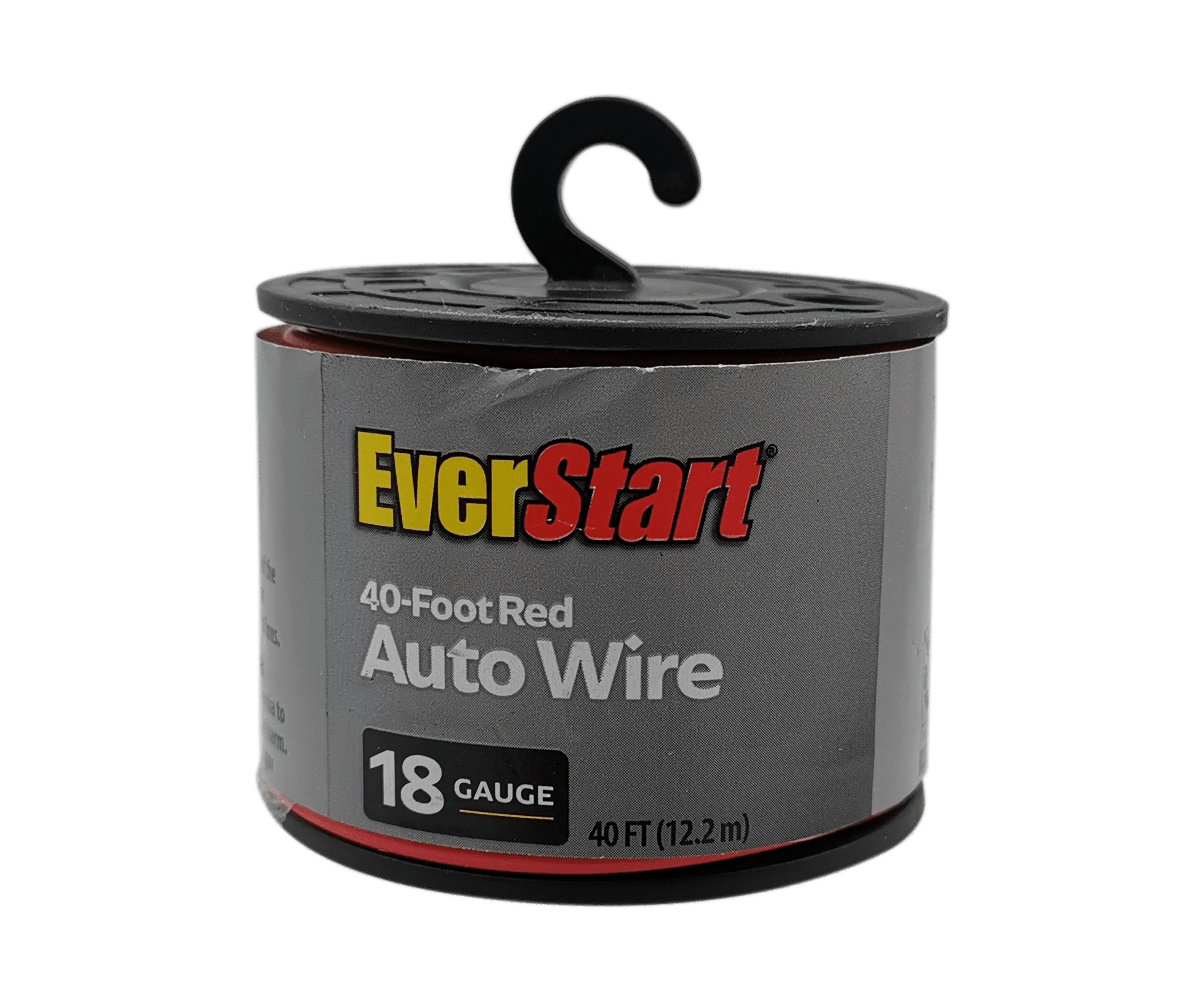 EverStart Universal 18-Gauge Auto Red Wire, 40 feet, Light Swith to Fuse Block or Relay for Car