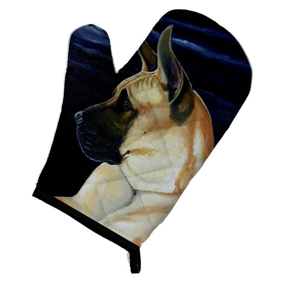 Fawn Great Dane in the Moonlight Oven Mitt
