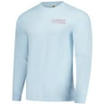 thumbnail image 2 of Men's Image One Light Blue Oklahoma Sooners Frosted Dreams Comfort Colors Long Sleeve T-Shirt, 2 of 3