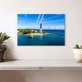 thumbnail image 2 of Elephant Stock Florida Lighthouse Point Wall Art - Horizontal Canvas Wall Art - Living Room Wall Decor - Photography Nautical Canvas - Blue And Green Decor - 12" x 8", 2 of 8