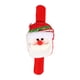 thumbnail image 5 of Pulsera navideña de dibujos animados, adorable recuerdo de fiesta para la hora de dormir de Año Nuevo. Papá Noel rojo, 5 of 9