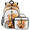 Multicolour 4, variant on Herdesigns Violin Music Themed Large Backpack Set with Lunch Box Lightweight Water Resistant Travel Laptop Backpacks Casual Daypacks for Women Men