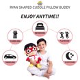 thumbnail image 4 of Ryan's World Bedding Plush Cuddle and Decorative Pillow Buddy, 4 of 10