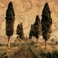 thumbnail image 3 of Floyd, Colin 12x12 Black Modern Framed Museum Art Print Titled - Tuscany I, 3 of 5