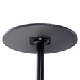 thumbnail image 2 of Pemberly Row Round Contemporary Wood/Metal Pub Table in Black, 2 of 7
