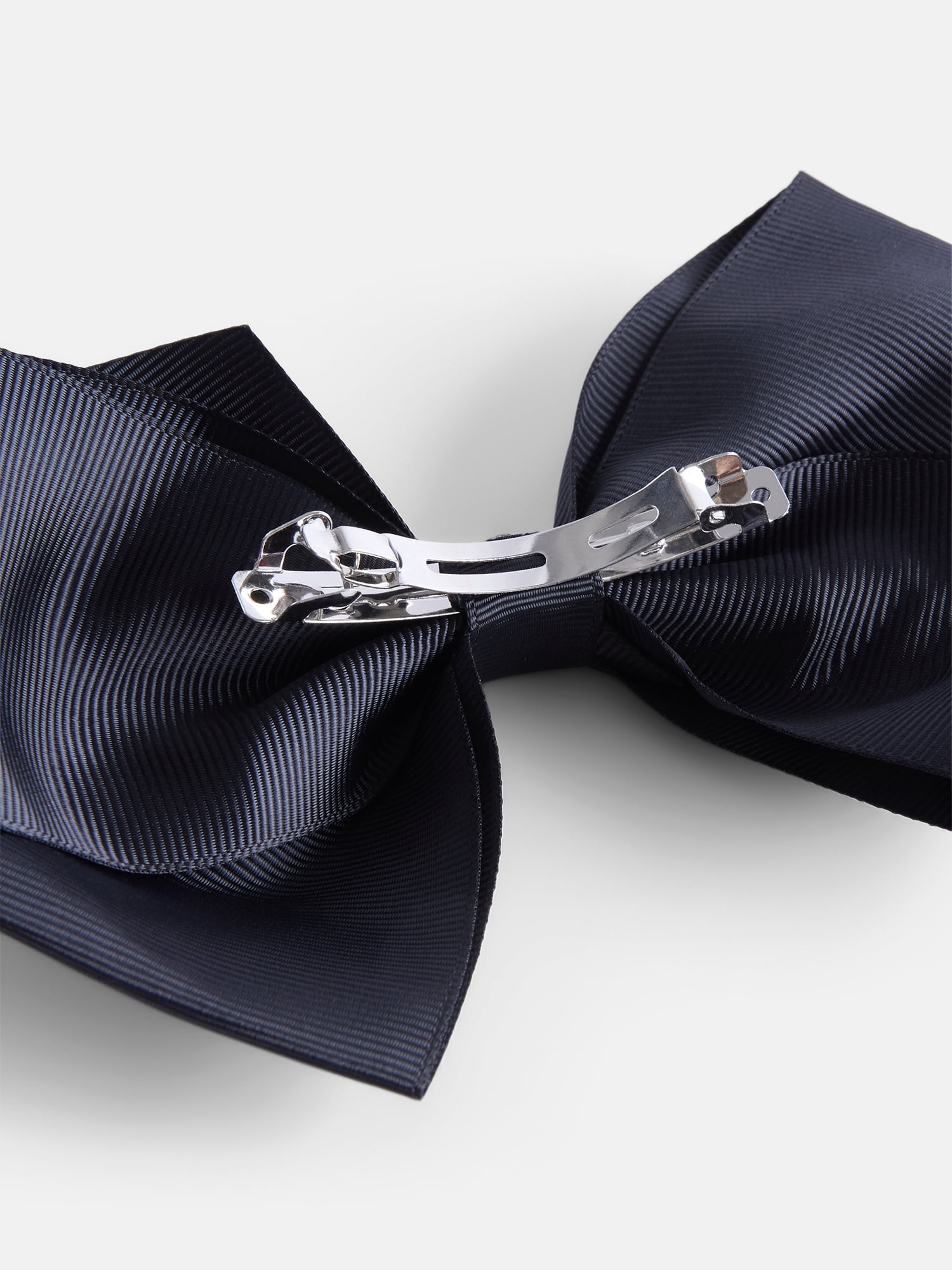 Wonder Nation Girls Large Hair Bow, Black