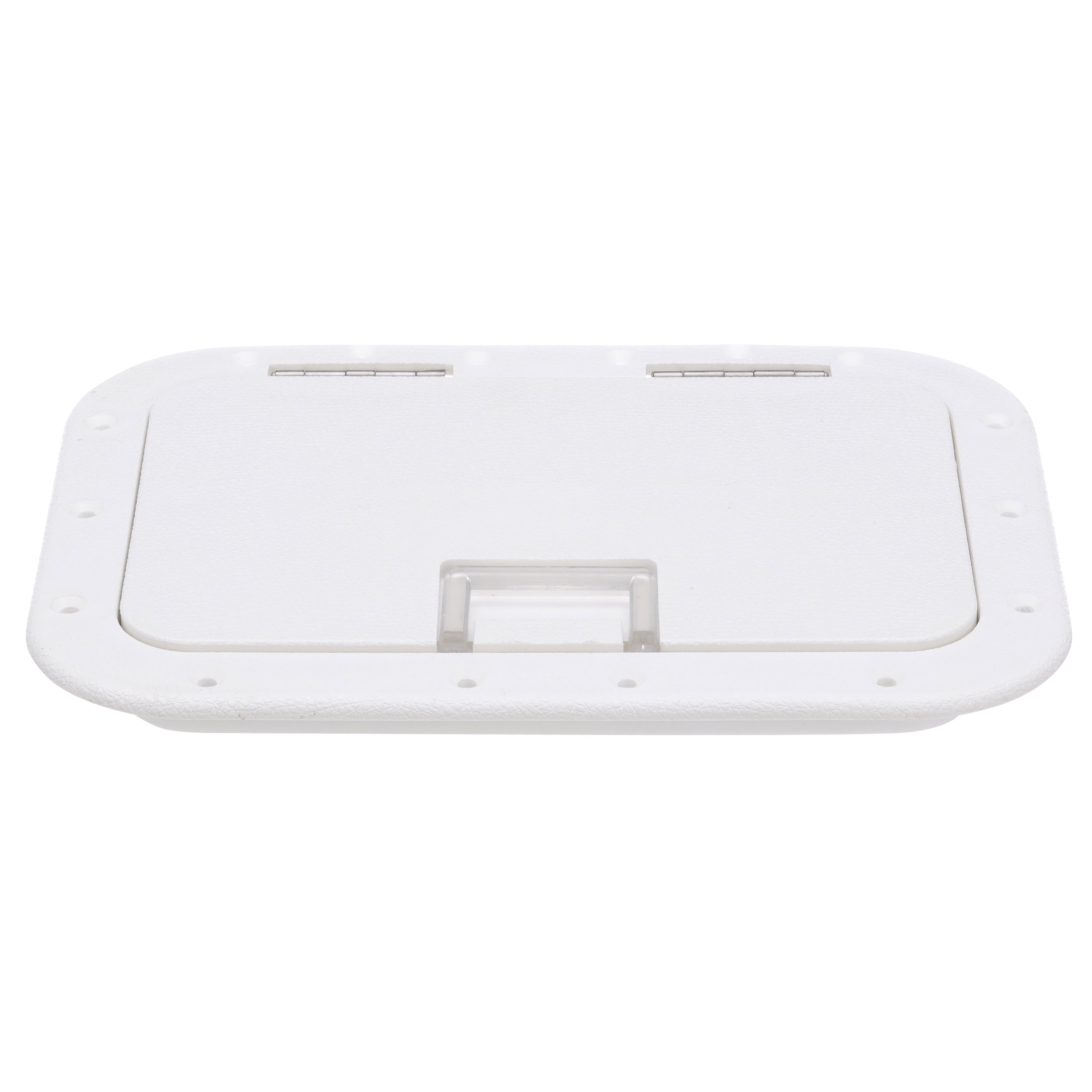 Seachoice Hinged Hatch, Arctic White, 7 In. X 11 In. Inner Dimensions