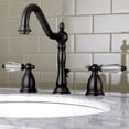 thumbnail image 5 of Kingston Brass KS1995WLL Widespread Lavatory Faucet with Brass Pop-Up, ORB, 5 of 6