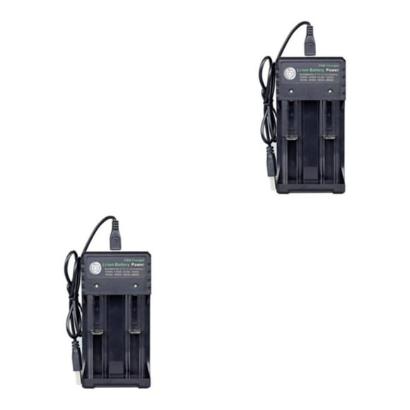 Youkk Piles USB Compactes et Polyvalentes à 2 Fentes pour Portable Compatibilité Universelle AA 2A Style A Ensemble de 2