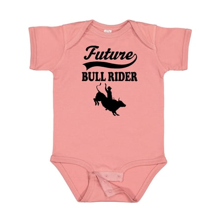 

Inktastic Future Bull Rider Rodeo Riding Gift Baby Boy Bodysuit