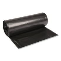 Boardwalk Low Density Repro Can Liners 60 gal 1.6 mil Black 100/Carton BWK523