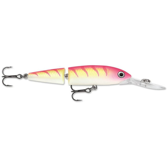 Rapala Jointed Deep Husky Jerk 12 Jerkbait Pink Tiger UV