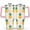 Pineapple (222)-new_38, variant on Lemon Cup with Handle and Straws 40 OZ Insulated Travel Coffee Mug Birthday Present for Women Girls Daughter Mom Gifts for Him/Her Coffee Mugs