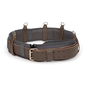AWP Leather Tool Rig Belt - Multipurpose Work Carpenter Pouches