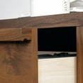 thumbnail image 3 of Sauder Harvey Park 4-Drawer Dresser, Grand Walnut Finish, 3 of 9