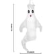 thumbnail image 2 of Decoración colgante de fantasma para Halloween, bandera de manga de viento de 43 pulgadas, decoración de Halloween para exteriores para patio, césped, porche, camino, árboles, 2 of 8