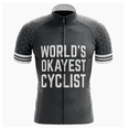 thumbnail image 1 of Maillot de Cyclisme World's Okayest - S, 1 of 3