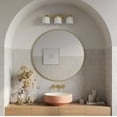 thumbnail image 3 of Avec 22-in 3-Light Brushed Gold Contemporary Bath Vanity Light, 3 of 11
