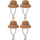 thumbnail image 1 of Sombrero de Paja de 10 Mm: Divertido y Bonito Accesorio para Taza con Pajita, Ideal Como Regalo de San Valentín para Niño y Niña (4 Unidades), 1 of 1