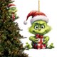 thumbnail image 5 of Lindos Y Divertidos Colgantes Monstruo Adorno Creativo para Navidad 8cm Fiesta Verde, 5 of 9