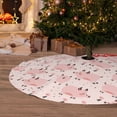 thumbnail image 6 of Sikiie Pig 30-48 inches {designName} Print Christmas Tree Skirt Snowman Xmas Tree Skirt with Edge Christmas Decorations for Holiday Party30", 6 of 7