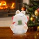 thumbnail image 2 of Figuras de decoración navideña de dibujos animados para decoración de estanterías navideñas de interior y hogar Conejo, 2 of 9