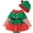 Romper Dress with Hat, variant on WIBACKER 0-18M Infant Baby Girls Christmas Outfits Long Sleeve Elf Romper Xmas Dresses Toddler Holiday Party Dress Up Clothes