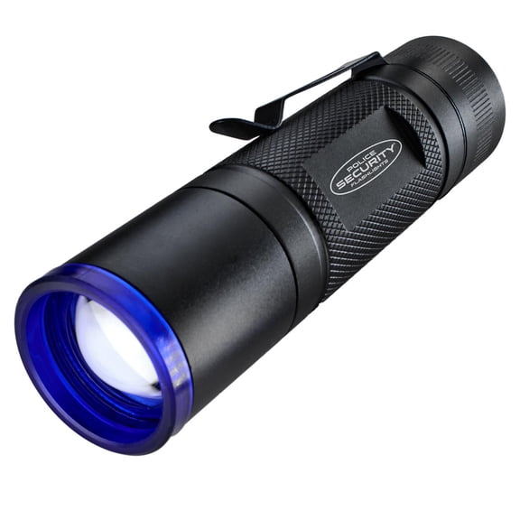 Police Security - Storm Flashlight - 500 Lumens - Water Resistance - Illuminated