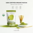 thumbnail image 2 of MatchAiA USDA-Certified Organic Matcha, 100% Pure Green Tea Powder, Premium Culinary Grade for Lattes, Smoothies, Desserts and Baking, Sugar Free, Gluten Free (150g / 5.3oz Pouch), 2 of 9