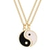 thumbnail image 5 of Pulseras para parejas, pulseras Yin Yang, colgante Feng Shui, brazaletes de amistad, pulseras de relación para familiares y amigos Dorado, 5 of 7