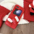 thumbnail image 6 of Allytechgroup Plush Case for Samsung Galaxy Z Flip5, Fluffy Warm Smooth Faux Fur Case with Cute Stylish Christmas Doll, Lightweight Soft TPU Shock-Absorbent Non-Slip Drop Protection Phone Case - Red, 6 of 7