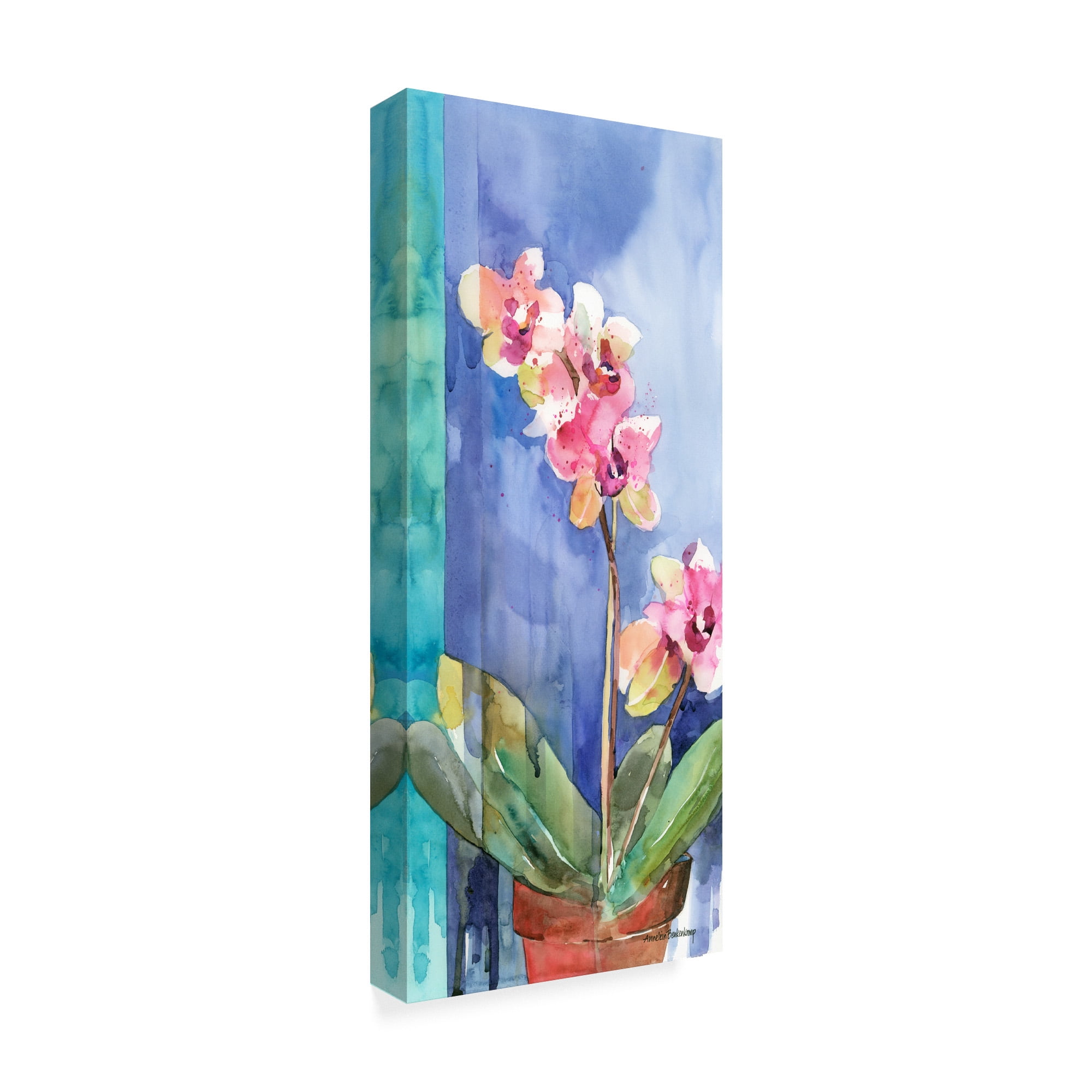 Trademark Fine Art 'Asiana' Canvas Art by Annelein Beukenkamp