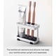 thumbnail image 4 of Home  -Soporte para Cepillo para Polvo de Dientes y Pasta Dental para encimera de baño, Talla única, 4 of 6